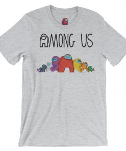 among us ash grey tshirts
