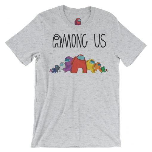 among us ash grey tshirts