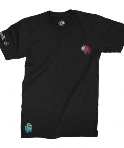among us tshirt black short sleeve