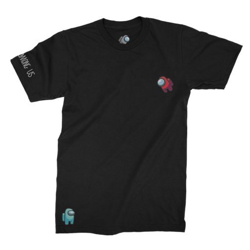 among us tshirt black short sleeve