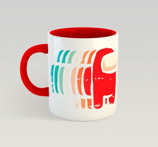 Among Us Glitched Mug