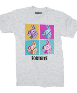 Alternative view of Fortnite 4 Llama T-Shirt