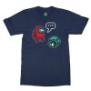 Among Us Kids navy tshirt