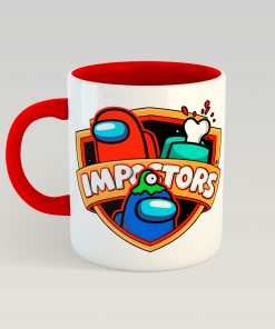Among Us Imposters Badge Mug