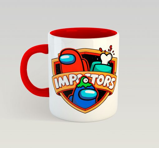 Among Us Imposters Badge Mug