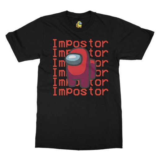 black among us imposter tshirt