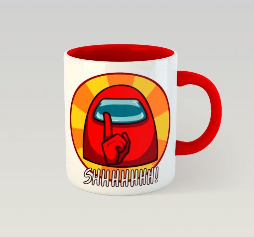Among Us Shhhhhhh! Mug - Image 2