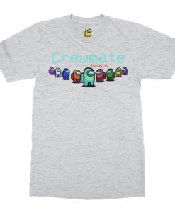 ash grey among us kids tshirt clothing