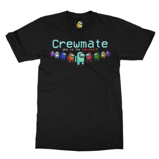 black crewmate among us tshirt