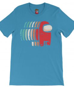 Aqua Blue Among US TSHirt design