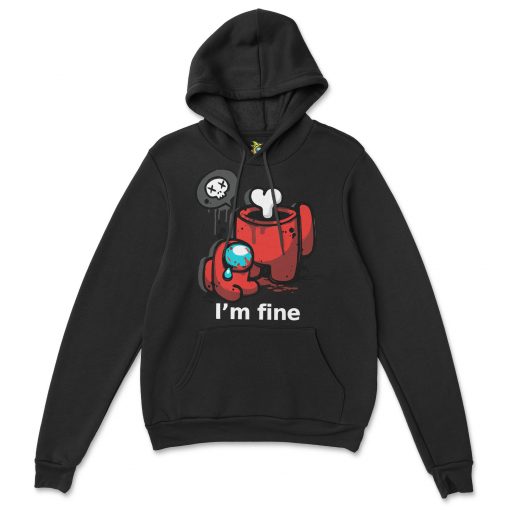 Among Us I'm Fine Hoodie - Image 6