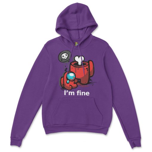 Among Us I'm Fine Hoodie - Image 2