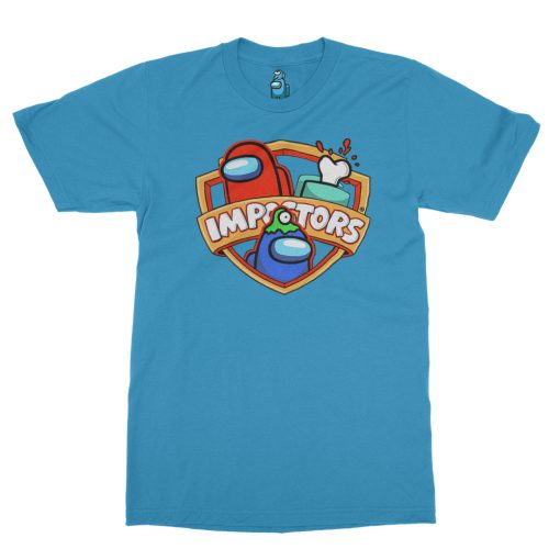 Among Us Imposter Badge T-Shirt - Image 2
