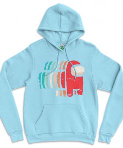 Alternative view of Among Us Glitched Hoodie
