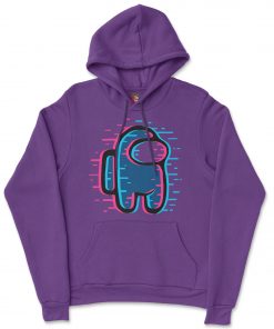 Alternative view of Among Us Neon Hoodie