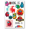 Free Among Us Sticker Pack