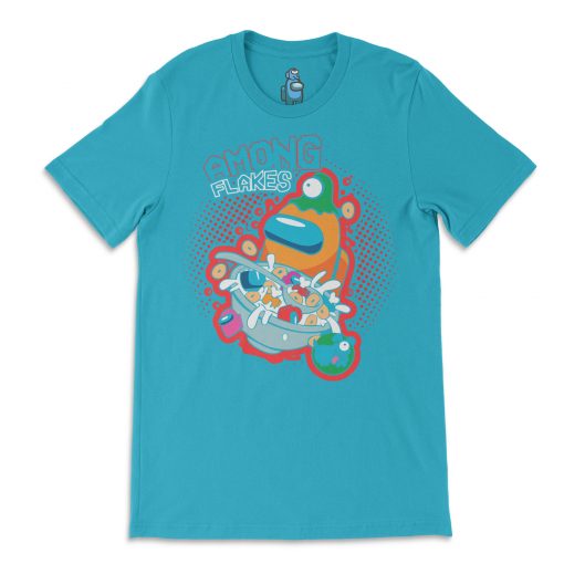 Among Us Flakes T-Shirt - Image 2
