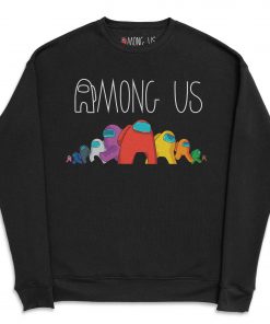 Among Us Character Sweatshirt