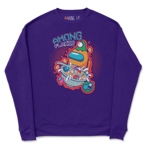 Among Us Flakes Sweatshirt - Image 3