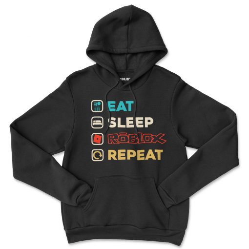 Roblox Eat Sleep Hoodie - Image 2