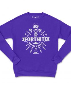 Alternative view of Fortnite Bus Icons Sweatshirt
