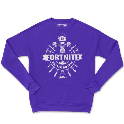Fortnite Bus Icons Sweatshirt - Image 2