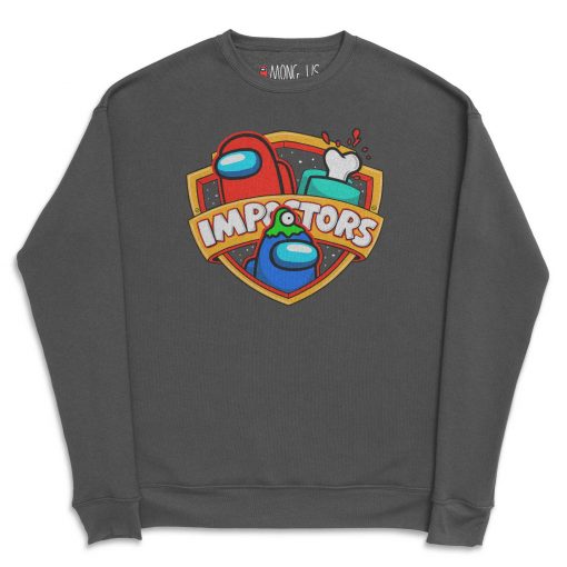 Among Us Imposter Badge Sweatshirt - Image 3