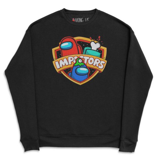 Among Us Imposter Badge Sweatshirt - Image 4