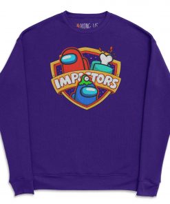Among Us Imposter Badge Sweatshirt