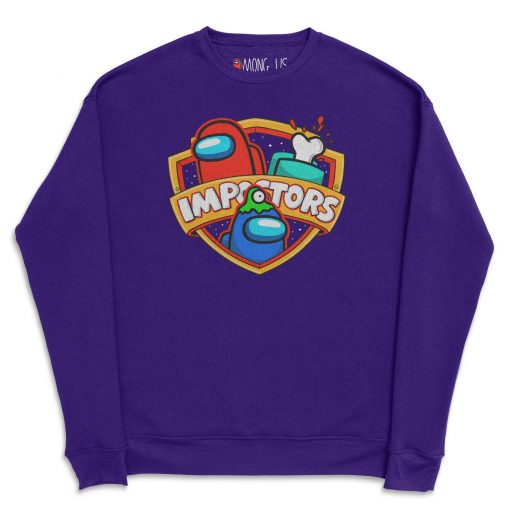 Among Us Imposter Badge Sweatshirt
