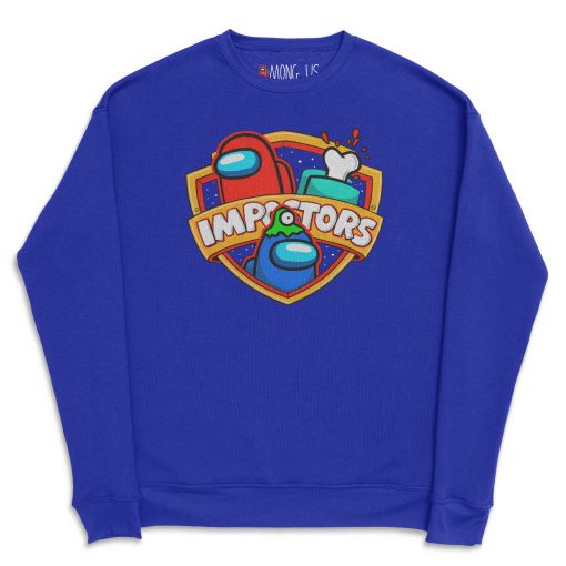Among Us Imposter Badge Sweatshirt - Image 2