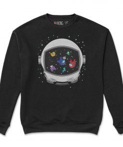 Alternative view of Among Us Space Helmet Sweatshirt