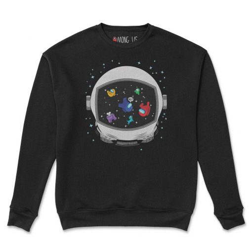 Among Us Space Helmet Sweatshirt - Image 2
