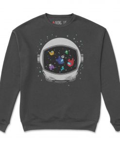 Among Us Space Helmet Sweatshirt