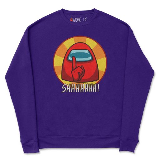 Among Us Shhhhh! Sweatshirt - Image 4