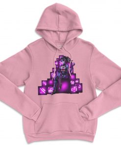 Alternative view of Fortnite Dark Bomber Hoodie